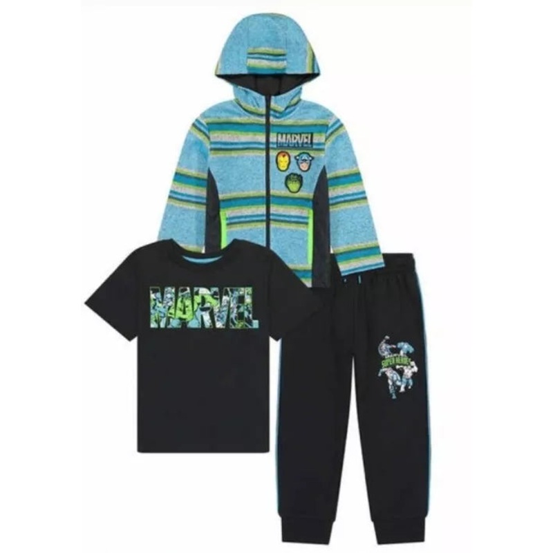 Marvel 3 PCS Boy’s Multicolor Pajama Set | Marvel In Lebanon