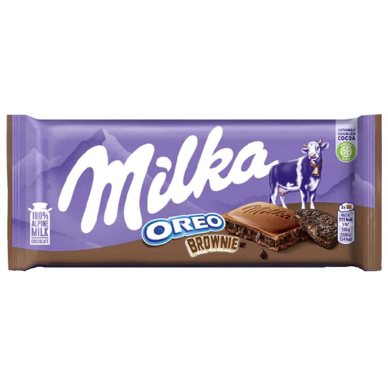 Milka Oreo Brownie Chocolate Bar 100g | Milka In Lebanon