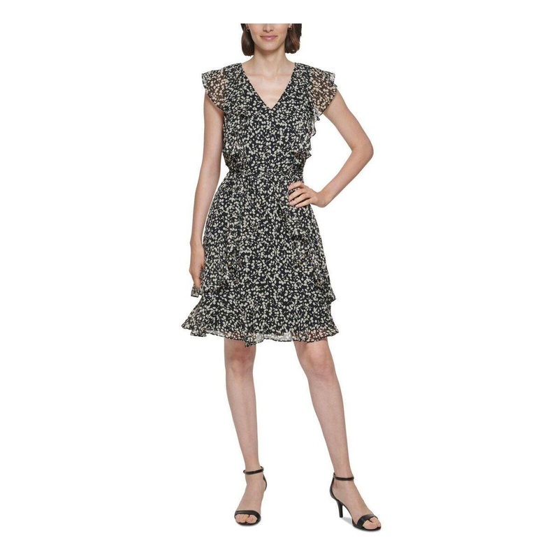 Tommy Hilfiger Women’s Black & White Sleeveless Dress |Tommy Hilfiger in Lebanon