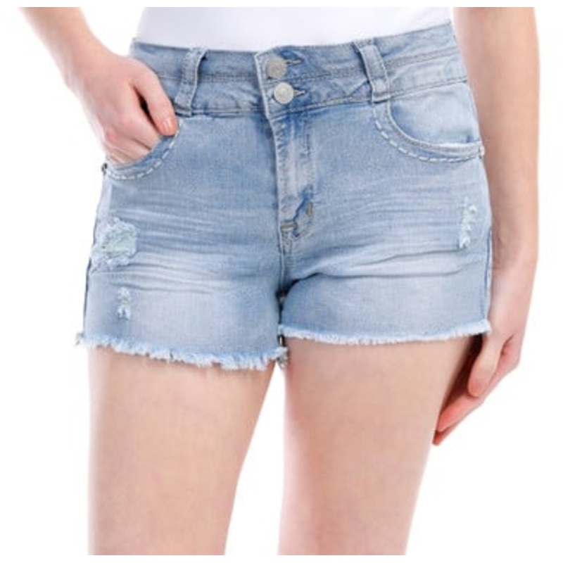 Vintage Women’s Blue Denim Mid-Rise Short |Vintage  in Lebanon