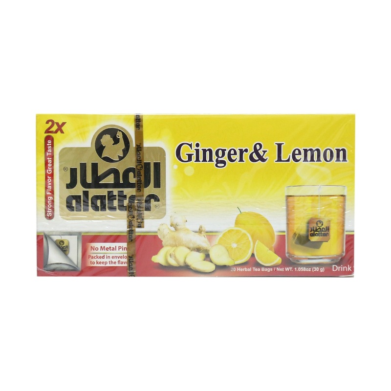 Al Attar Ginger & Lemon 36g | Al Attar In Lebanon