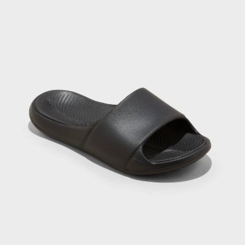 All in Motion Kid’s Black Flat Slippers |All in Motion  in Lebanon