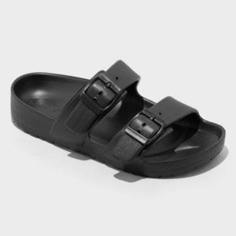 Cat&Jack Girl’s Black Footbed Slippers |Cat&Jack in Lebanon