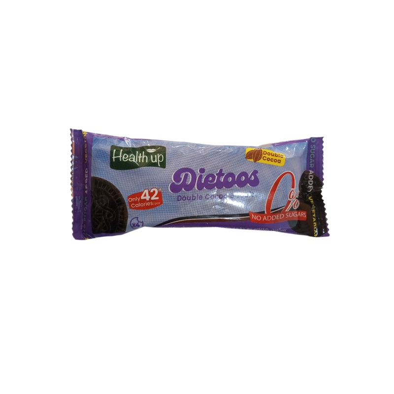 Health Up Sugar Free Dietoos Double Cocoa Biscuit 44g | Health Up In Lebanon