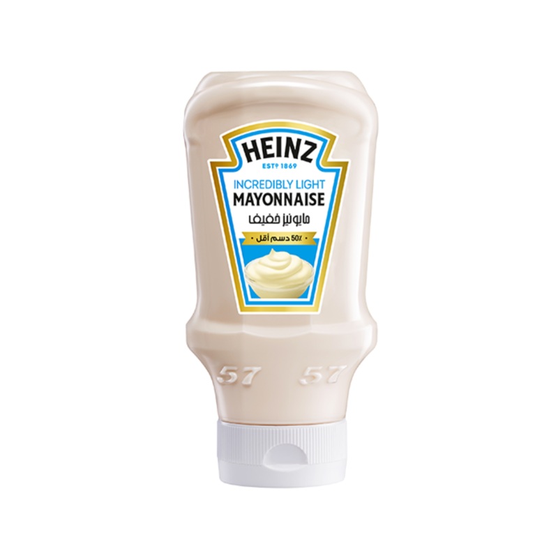 Heinz Incredibly Light Mayonnaise 400ml | Heinz In Lebanon