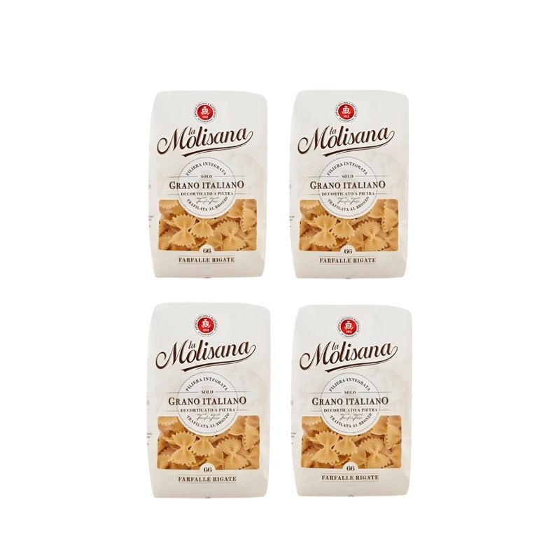 La Molisana Farfalle Rigate N66 500g (3+1 Free) | La Molisana In Lebanon