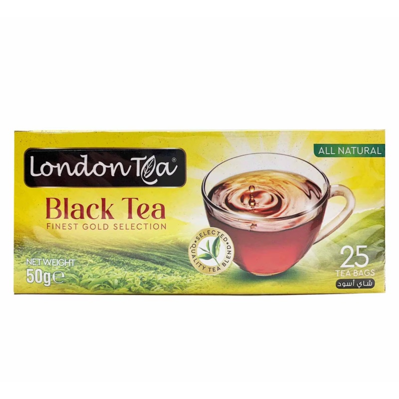 London Tea Black 25 Tea Bag | London Tea In Lebanon