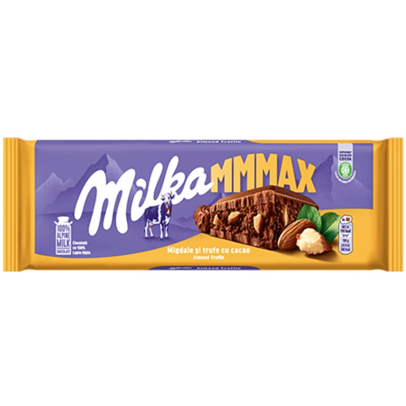 Milka Almonds & Truffles Chocolate Bar 300g | Milka In Lebanon