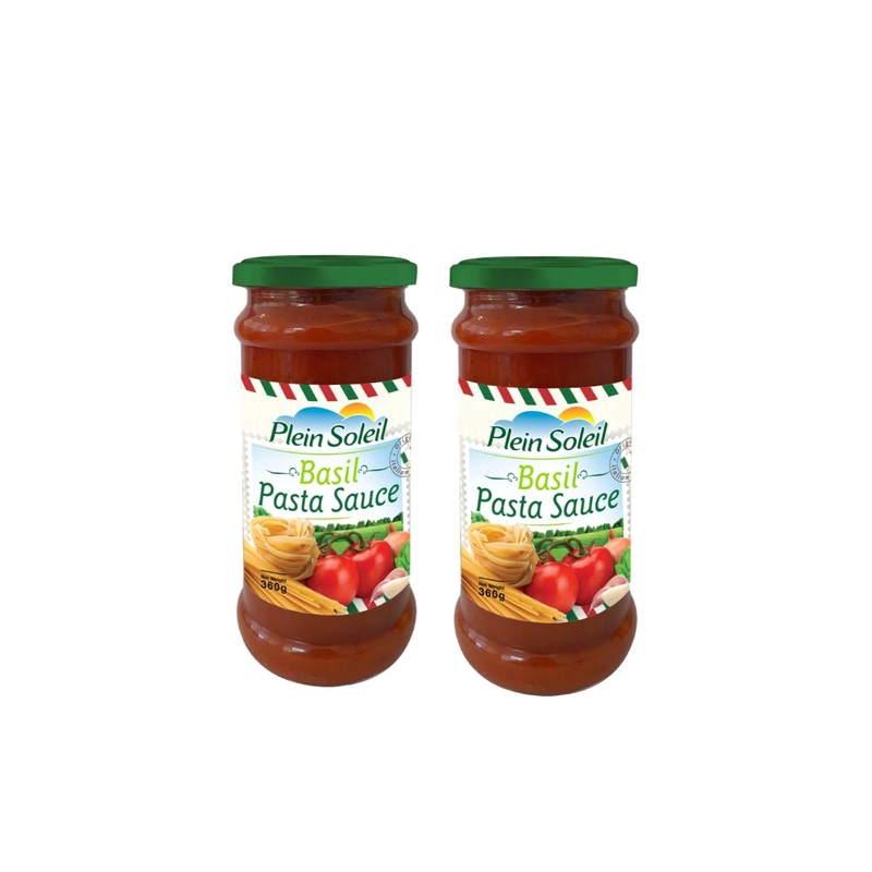 Plein Soleil Pasta Sauce with Basil 360g *2 | Plein Soleil In Lebanon