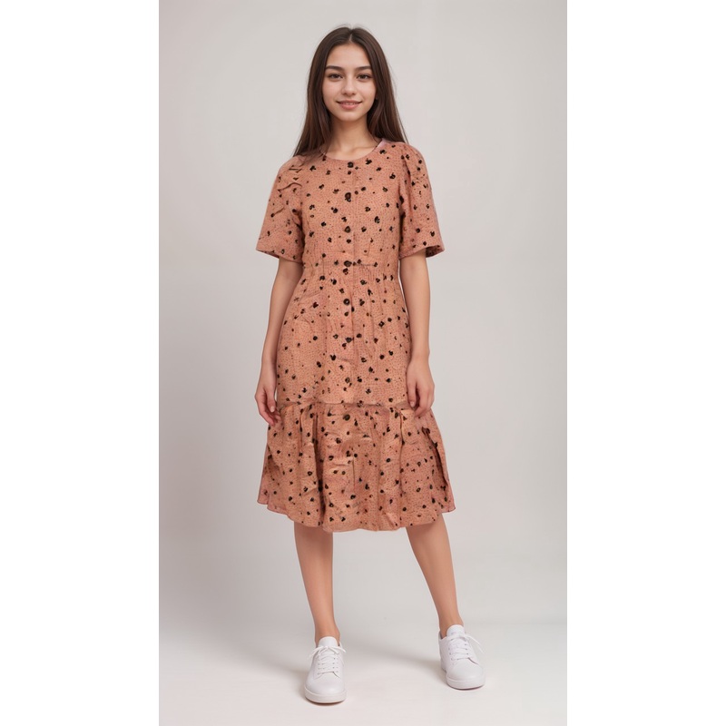 POMPdeLUX Girl’s Rose  Maxi  Dress  |POMPdeLUX in Lebanon