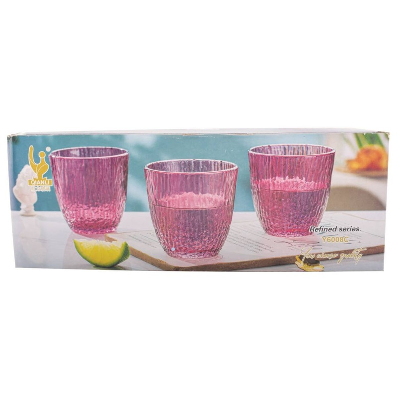 Qianli Pink Glass Set 6pcs | Qianli in Lebanon