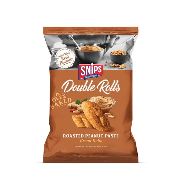 Snips Double Rolls Roasted Peanut Paste Oven Baked 180g | Snips In Lebanon