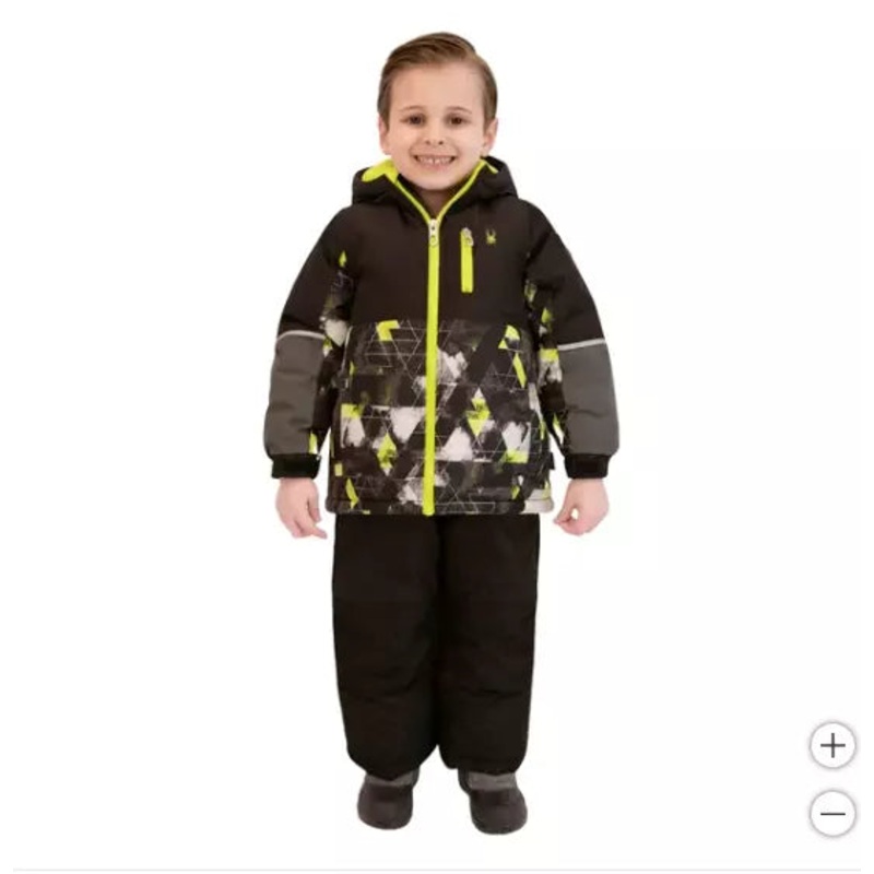SPYDER Boy’s Black Multicolor Snow Jacket | SPYDER  in Lebanon