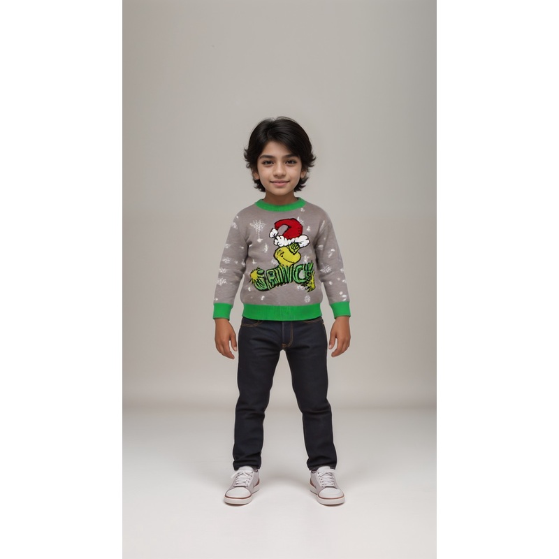 The Crinch Boy’s Grey Long Sleeve Sweatshirt |The Crinch in Lebanon