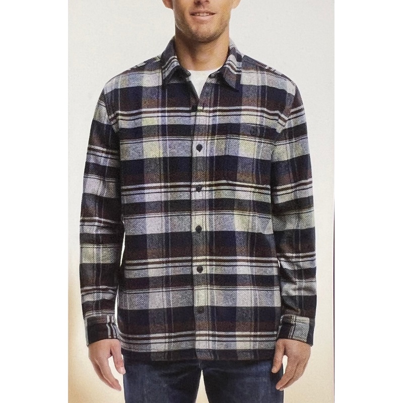Weatherproof Vintage Men’s Navy Crowbar Button Shirt Jacket | Weatherproof Vintage in Lebanon