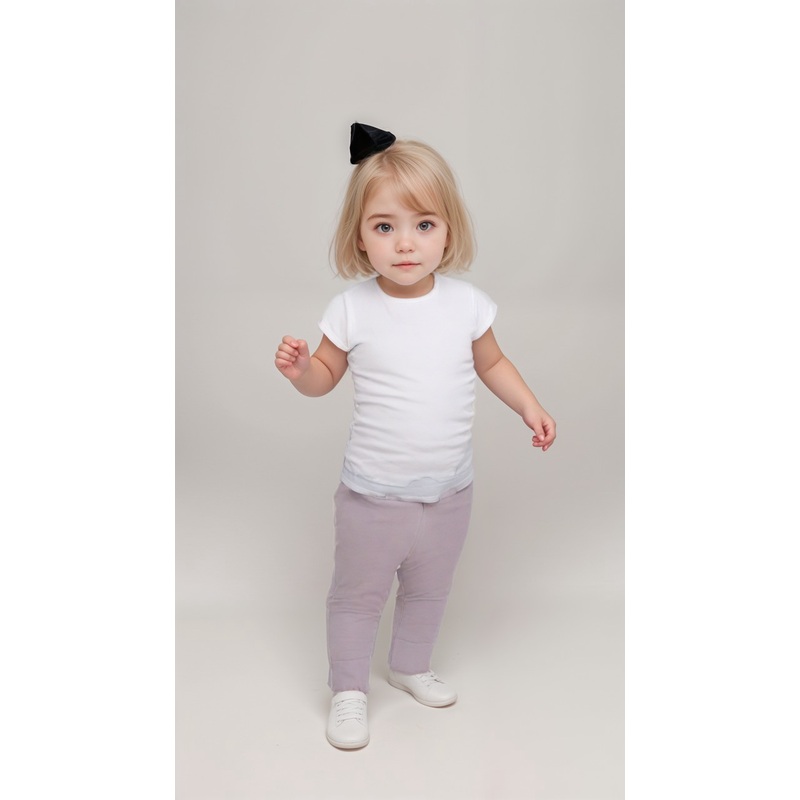 POMPdeLUX Baby Girl Lilac Legging | POMPdeLUX in Lebanon