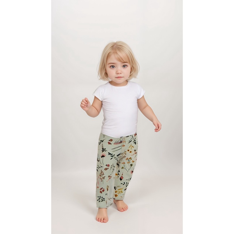 POMPdeLUX Baby Girl Multicolor Legging | POMPdeLUX in Lebanon