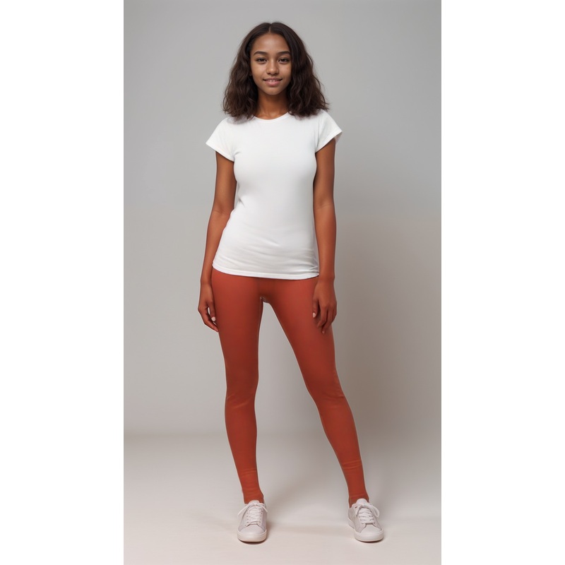 POMPdeLUX Girl’s Coral Stripped Leggings | POMPdeLUX in Lebanon