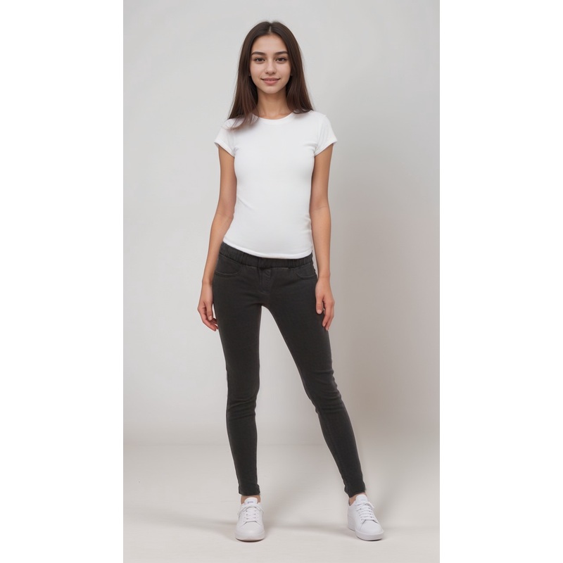 S.Oliver Girl’s Washed Black Slim Pants |S.Oliver in Lebanon