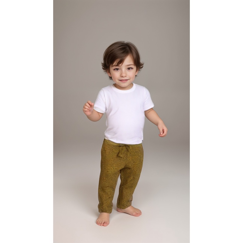 POMPdeLUX Boy’s Mustard Jogger Sweatpants | POMPdeLUX in Lebanon mo