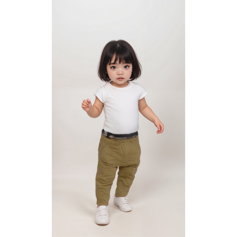 POMPdeLUX Girl’s Beige Sweatpants |POMPdeLUX in Lebanon
