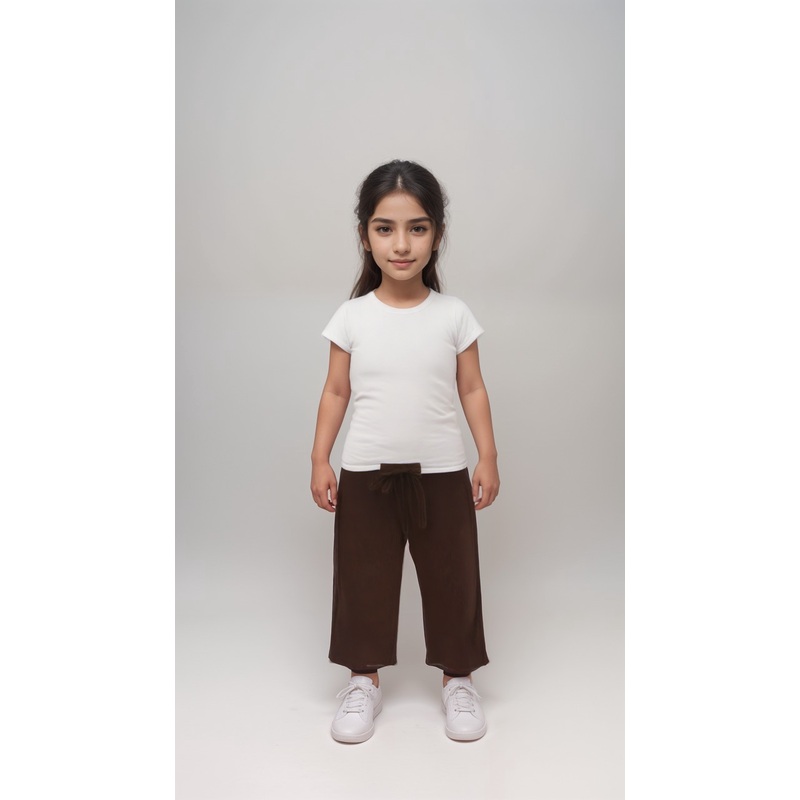 POMPdeLUX Girl’s Brown Kaylee Trousers |POMPdeLUX in Lebanon