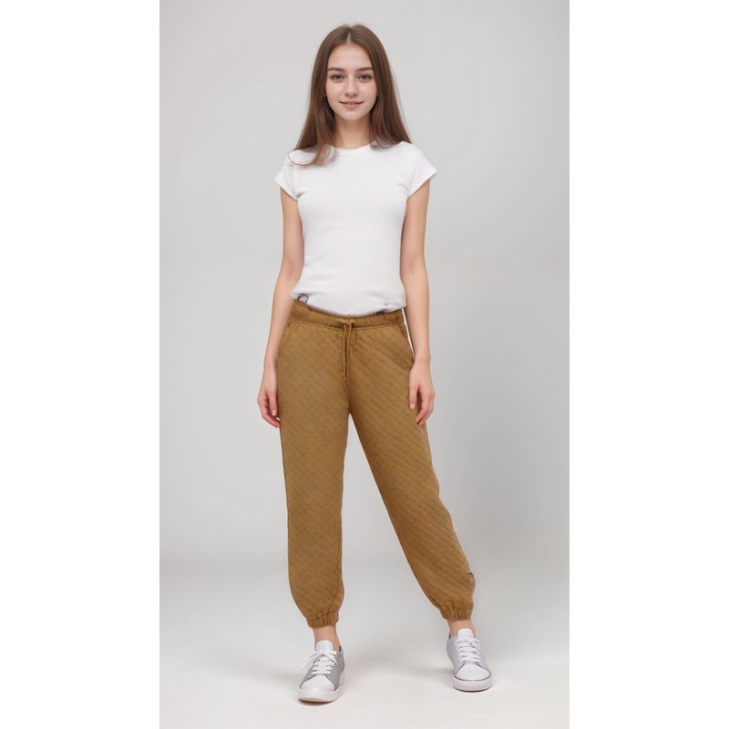POMPdeLUX Girl’s Camel Jogger sweatpants | POMPdeLUX in Lebanon