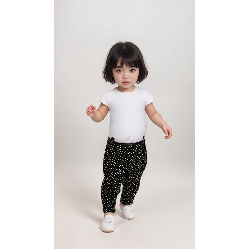 POMPdeLUX Girl’s Dark Blue Print Jesrsey Lt Trousers |POMPdeLUX in Lebanon