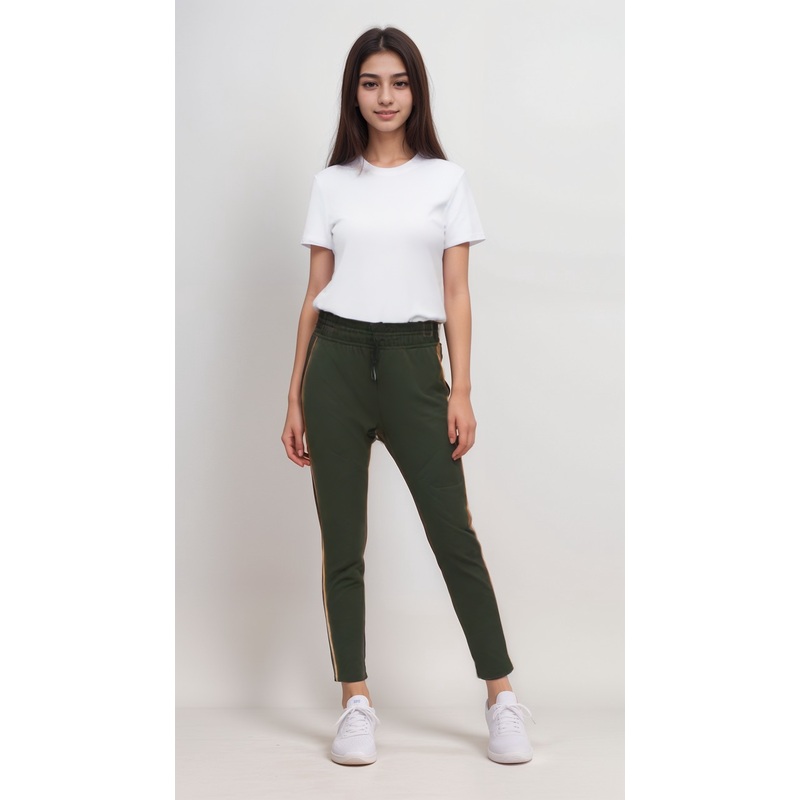 POMPdeLUX Girl’s Dark Green Straight Pants |POMPdeLUX in Lebanon