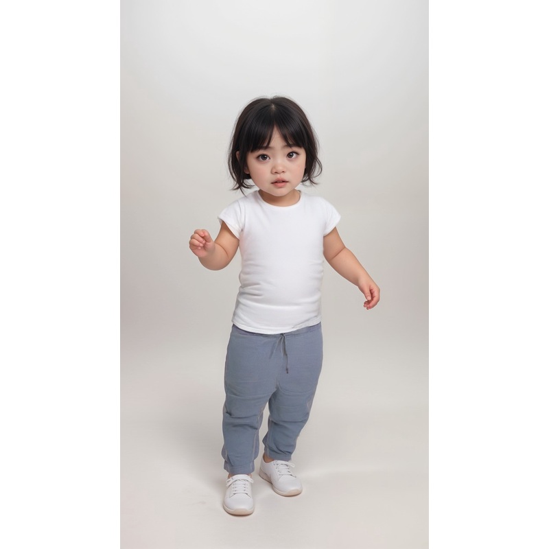 POMPdeLUX  Girl’s Dusty Blue Isabell Lt Sweatpants |POMPdeLUX in Lebanon