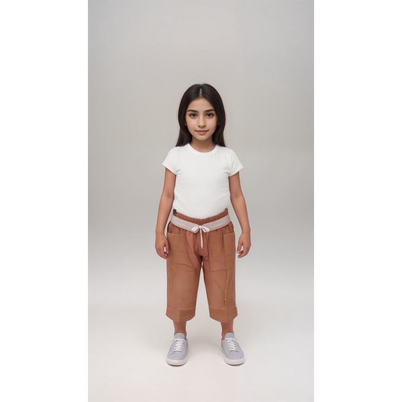 POMPdeLUX Girl’s Dusty Rose Culotte Trouser | POMPdeLUX in Lebanon