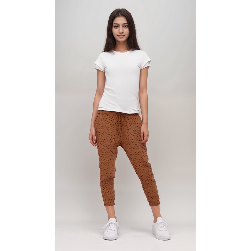 POMPdeLUX Girl’s Dusty Rose Nancy Jersey Trousers  |POMPdeLUX in Lebanon