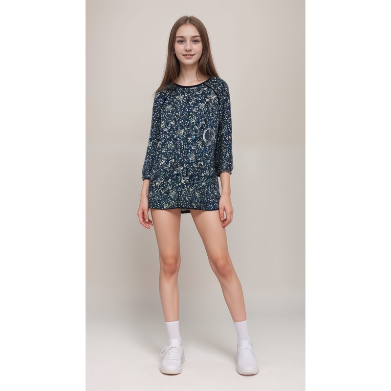 POMPdeLUX Girl’s Multicolor Jessica Quilted Dress  |POMPdeLUX in Lebanon