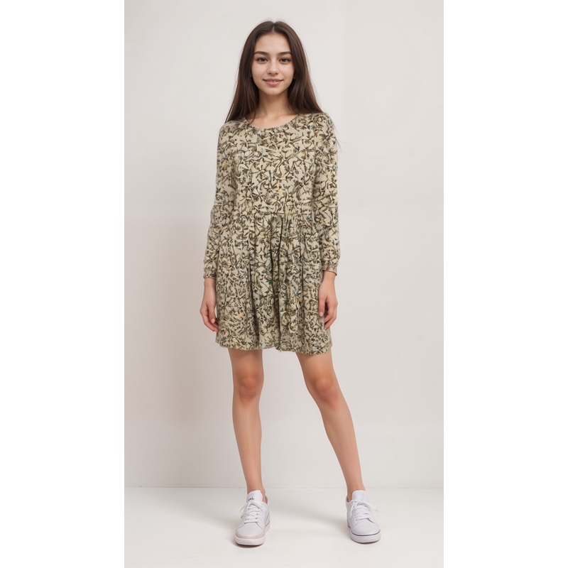 POMPdeLUX Girl’s Mushroom/Lilac  Jersey  Dress  |POMPdeLUX in Lebanon