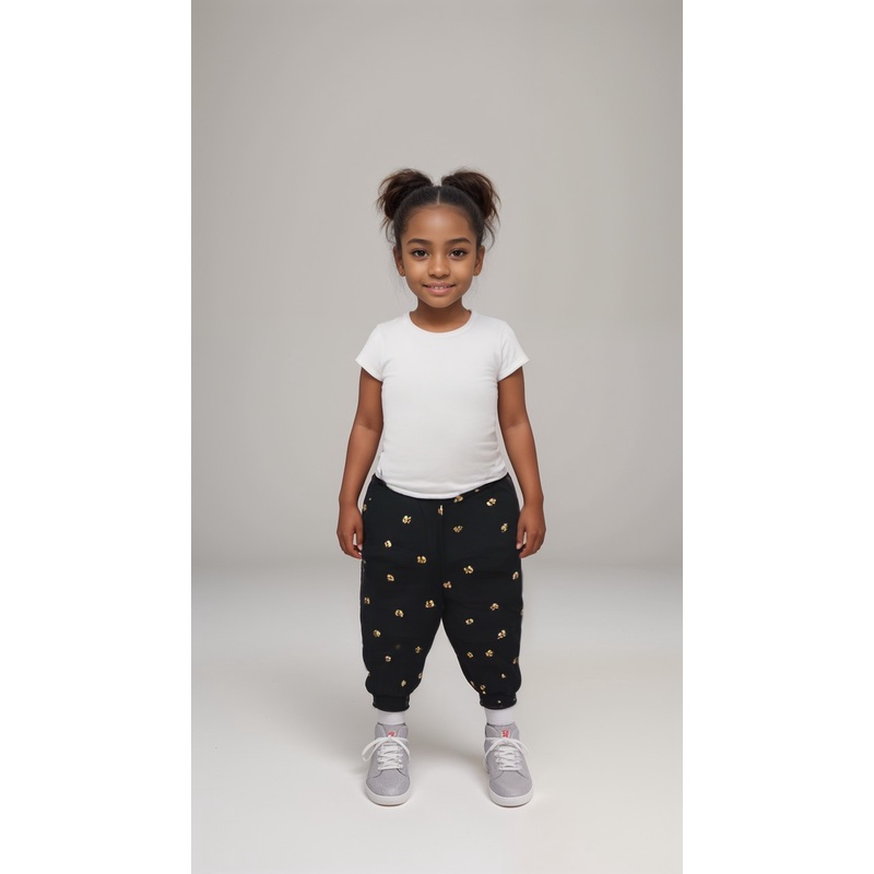 POMPdeLUX Girl’s Navy Quilted Trousers |POMPdeLUX in Lebanon