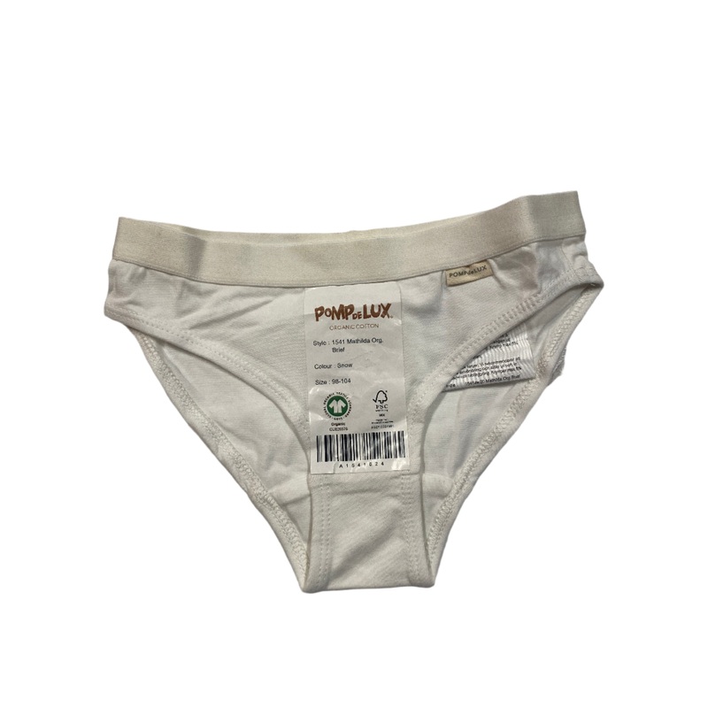 POMPdeLUX Girl’s White Panties | POMPdeLUX in Lebanon