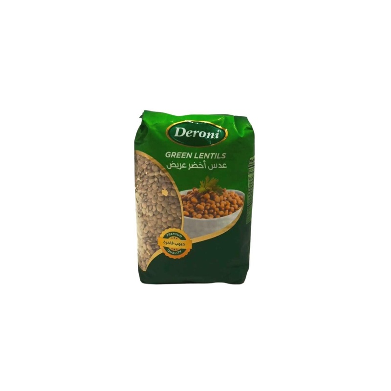 Deroni Green Lentils 900g | Deroni In Lebanon