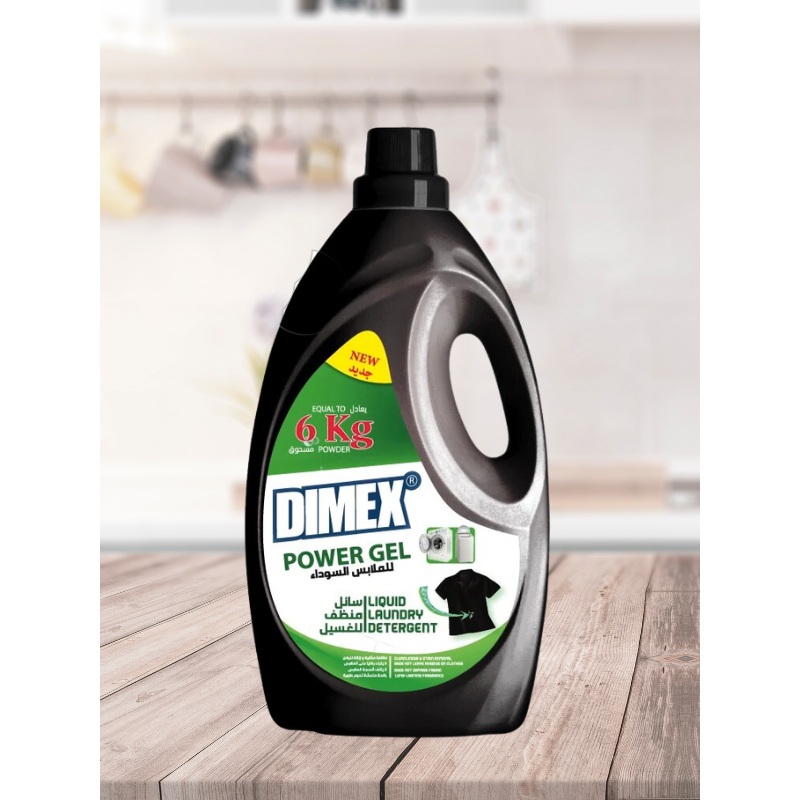 Dimex Liquid Laundry Detergent Power Gel 3060g (Black) | Dimix In Lebanon