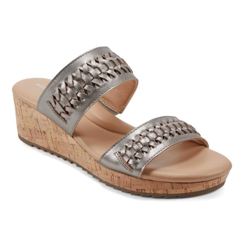 Easy Spirit Lillia Womens Wedges Open Toe Slide Sandals