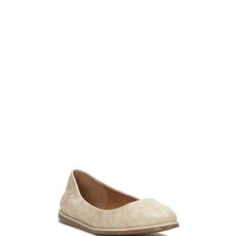 Lucky Brand Wimmie Womens Leather Slip-on Ballet Flats