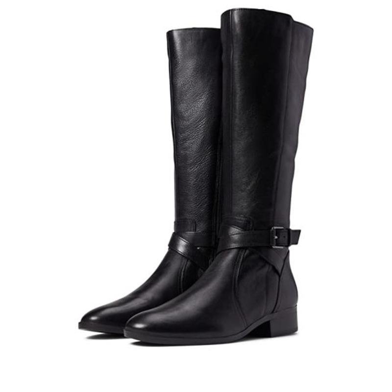 Naturalizer Rena Women’s Black Leather Boots