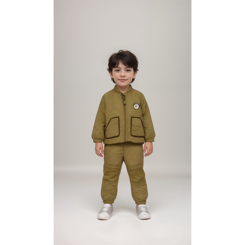 POMPdeLUX Boy’s Beige Thermo Set |POMPdeLUX in Lebanon