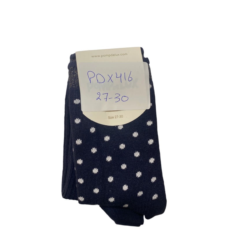 POMPdeLUX Girl’s Navy Blue Socks Set Of 2 | POMPdeLUX in Lebanon