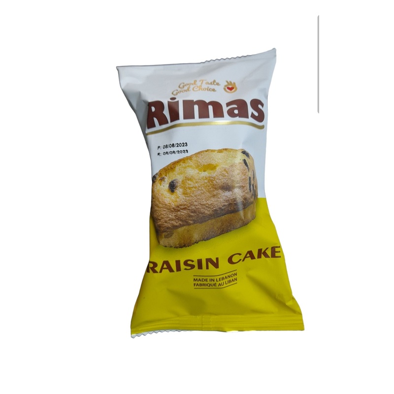 Rimas Raisin Cake 60g | Rimas In Lebanon