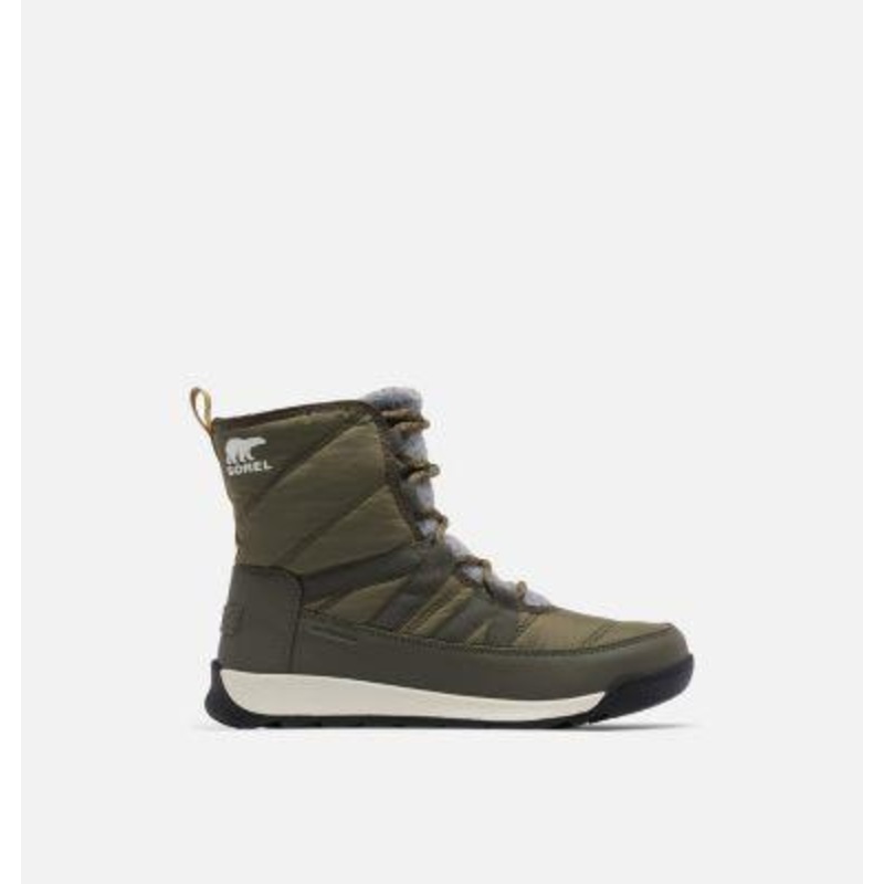 Sorel Women’s Whitney Ii Short Lace-up Waterproof Boots – Stone Green, Black