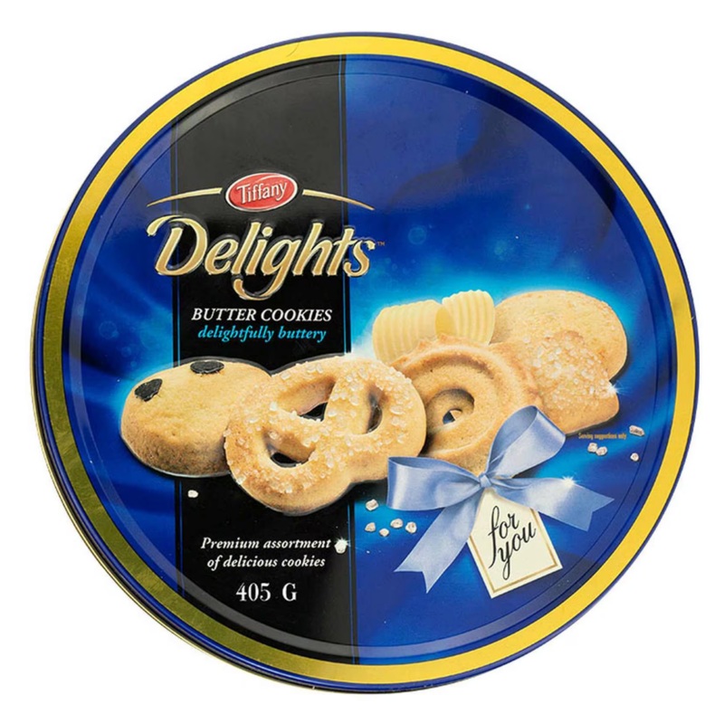 Tiffany Delights Butter Cookies 405g | Tiffany In Lebanon