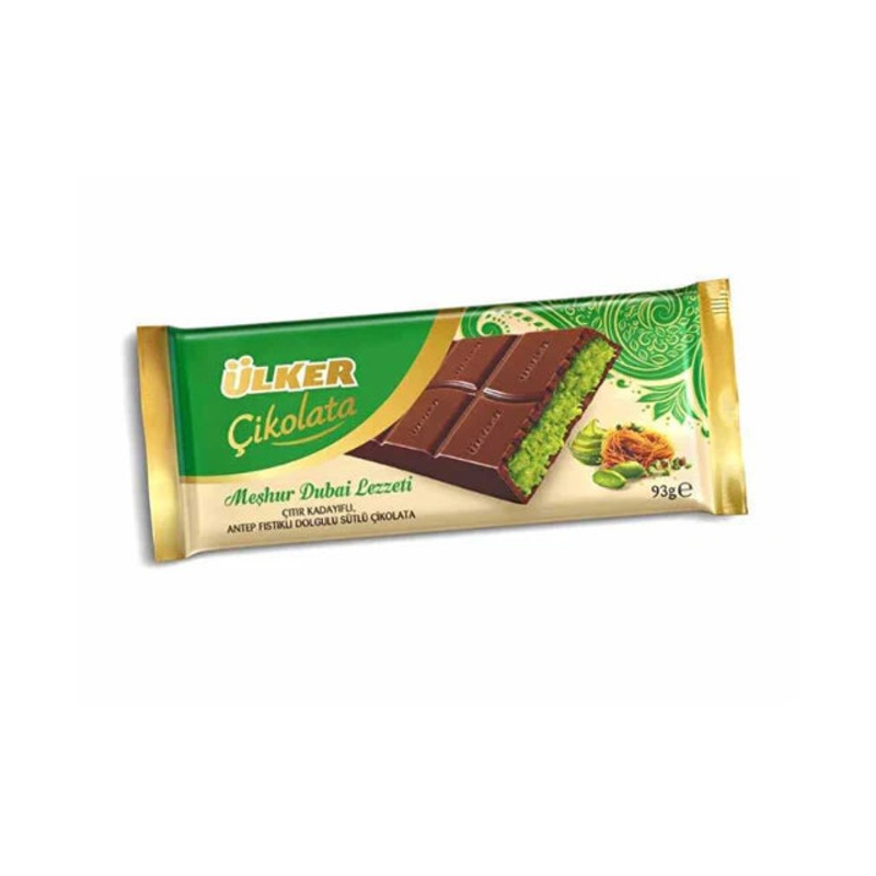 Ulker The Famous Dubai Flavor Chocolate 93g