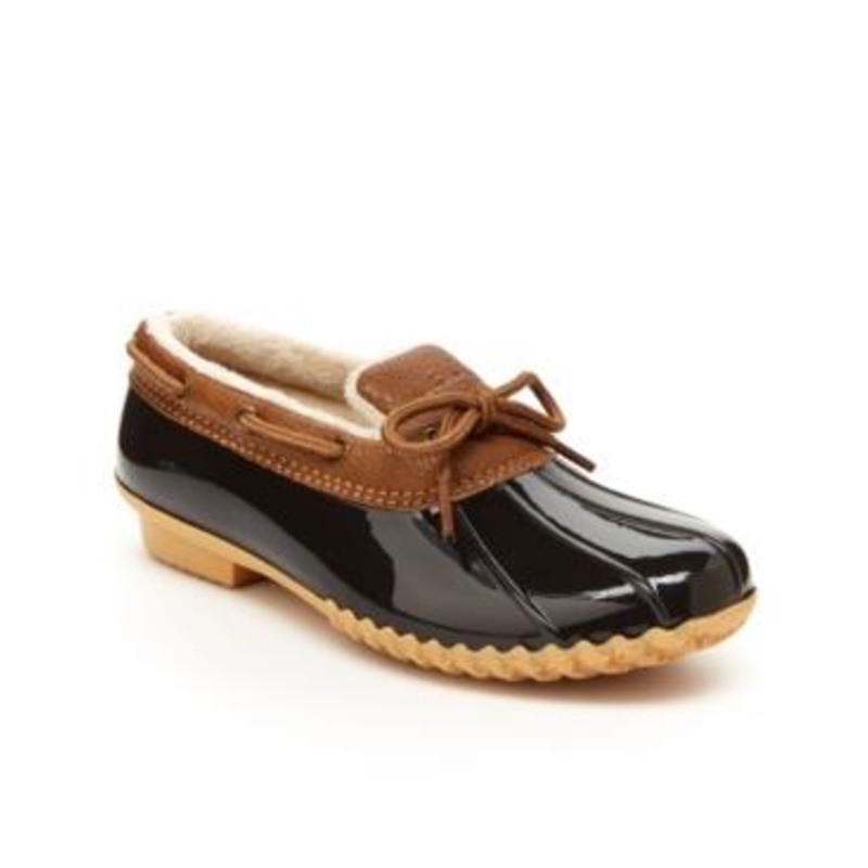 Woodbuy Womens Patent Duck Slip-on Sneakers