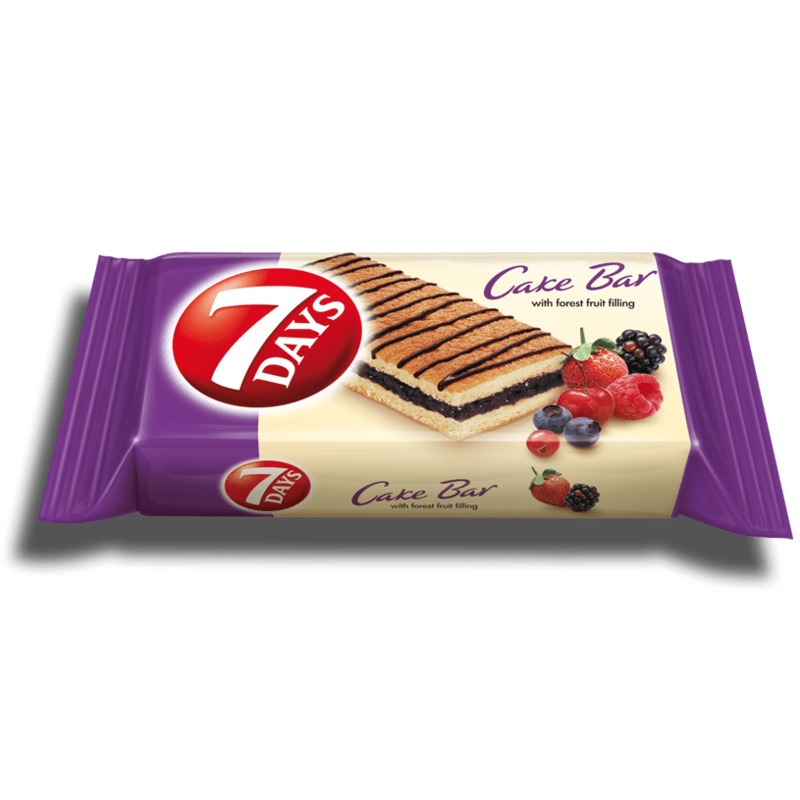 7 Days Cake Bar With Forest Fruit Filling 30g | 7 Days In Lebanon