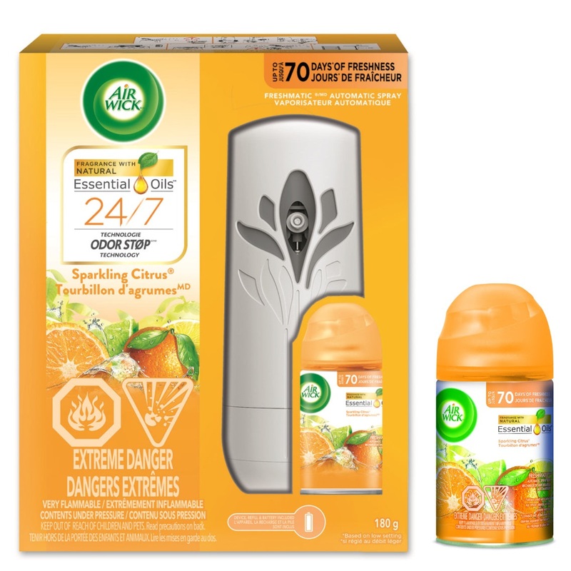 Air Wick Freshmatic Citrus Automatic Spray Starter 250ml | Air Wick In Lebanon